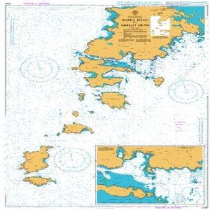 BA Chart 2769: Scotland West Coast, Outer Hebrides, Barra Head to Greian Head. Castle Bay