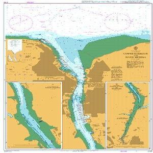 BA Chart 2793: England South Coast, Isle of Wight, Cowes Harbour and River Medina