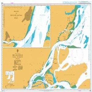 UKHO BA Chart 2189: Brazil East Coast, Rio Amazonas, Canal Do Norte. Macap to Porto de Santana