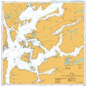 UKHO BA Chart 3550: Sunnhordlandsfjordene