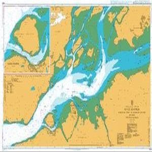 UKHO BA Chart 1549: Ireland West Coast, River Shannon, Rinealon Point to Shannon Airport Including Foynes Harbour