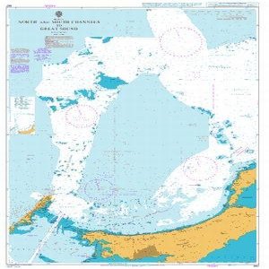 UKHO BA Chart 867: Bermuda, North and South Channels to Great Sound