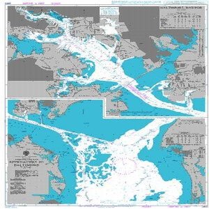 BA Chart 2850: Chesapeake Bay Approaches to Baltimore