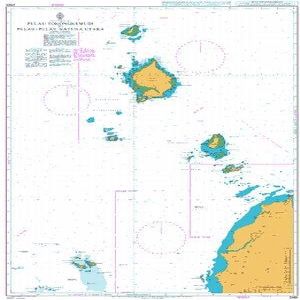 BA Chart 2868: Pulau Tokongkemudi to Pulau-Pulau Natuna Utara