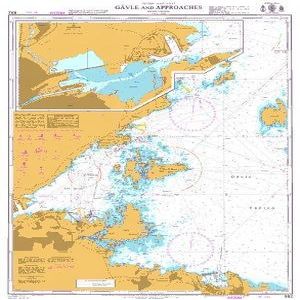 UKHO BA Chart 892: Sweden East Coast, Gvle and Approaches