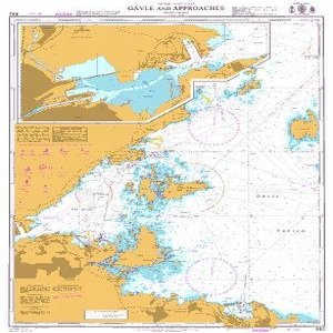 UKHO BA Chart 892: Sweden  East Coast, Gvle and Approaches