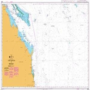 UKHO BA Chart 4635: Cape Byron to Mackay