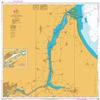 UKHO BA Chart 905: Denmark  Kattegat, Randers Fjord. Randers view 1