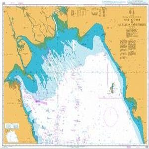 UKHO BA Chart 2884: Mina Az Zawr to Al Basrah and Bushehr