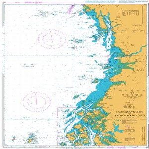 UKHO BA Chart 913: Taehuksan Kundo to Kyongnyolbi Yolto