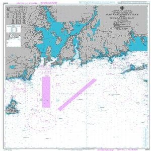 BA Chart 2890: United States East Coast, Massachusetts Rhode Island, Approaches to Narragansett Bay and Buzzards Bay