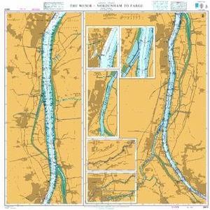 BA Chart 3622: North Sea Germany, The Weser - Nordenham to Farge