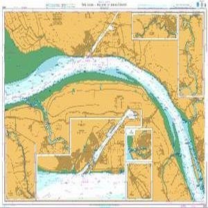 BA Chart 3625: The Elbe - Belum to Krautsand