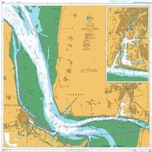BA Chart 3632: North Sea, Germany and Netherlands, The Ems, Dukegat to Pogum