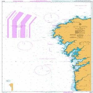 BA Chart 3633: Islas Sisargas to Montedor
