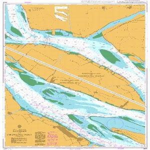 BA Chart 1604: China Chang Jiang, Baoshan to Changshu Port