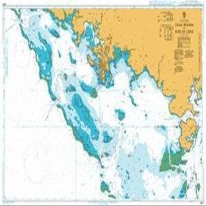 BA Chart 2907: Canal Woodin to Passe de Uitoe