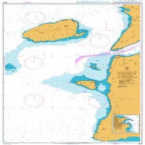 BA Chart 1608: Approaches to Canakkale Bogazi (The Dardanelles)