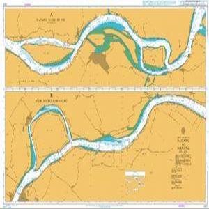 BA Chart 1621: China Chang Jiang, Dagang to Nanjing