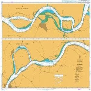 BA Chart 1621: China Chang Jiang, Dagang to Nanjing