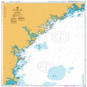 BA Chart 2299: Gulf of Bothnia Sweden, Hudiksvall to Husum