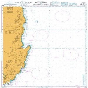 BA Chart 3666: Pusan Hang to Chukpyon Hang