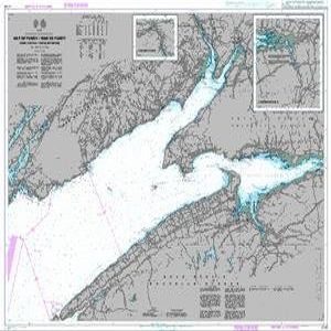 BA Chart 4745: Bay of Fundy/Baie de Fundy - Inner Portion/Partie Interieure