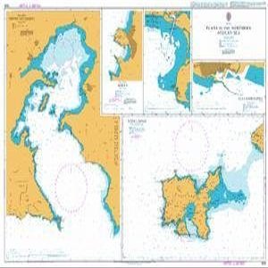 BA Chart 1636: Plans in the Northern Aegean Sea