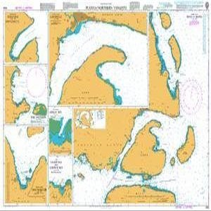 BA Chart 1638: Plans in Northern Vanuatu