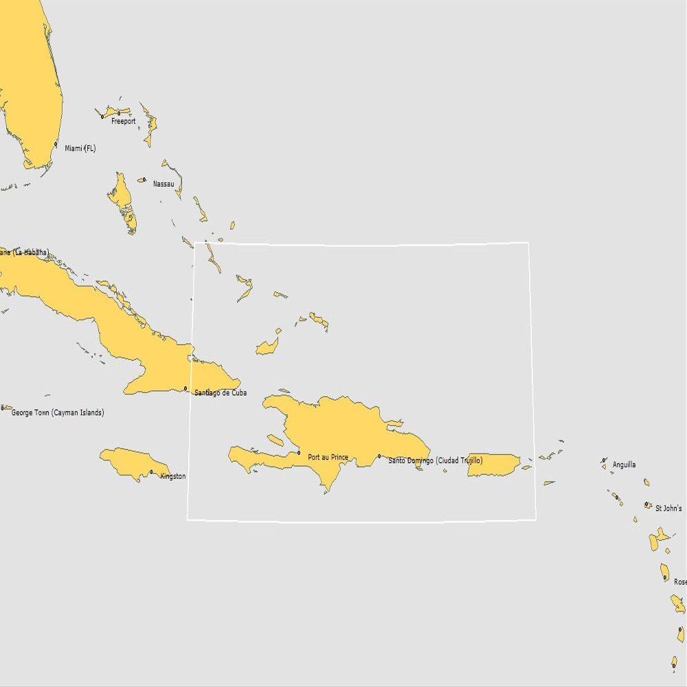 UKHO BA Chart 3689: Eastern Part of Haiti to Puerto Rico Including Mona Passage (Replaced by Chart 3001)