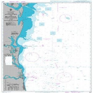 BA Chart 3691: Outer Approaches to Brunswick Fernandina and Jacksonville