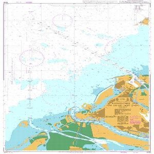 BA Chart 3713: Approaches to Abu Dhabi (Abu Zaby)