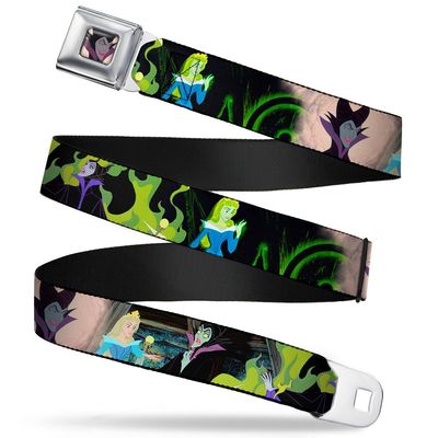 Buckle-Down Seatbelt Belt Sleeping Beauty Regular