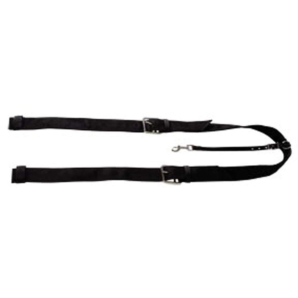 Aime Imports Western Nylon Rear Flank Cinch Set Black