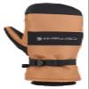 Carhartt Men's Waterproof Insulated Knit Cuff Mitten, Brown/Black, Medium view 2