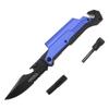 Wartech YC-S-9045-BL Spring Assisted 5 in 1 Pocket Knife, 8.5",Blue view 2