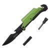 Wartech YC-S-9045-GN Spring Assisted 5 in 1 Pocket Knife, 8.5" Assorted colors) view 2