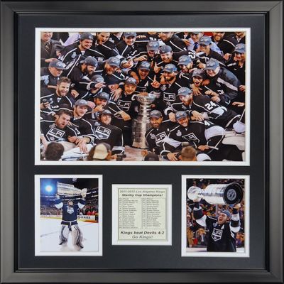 Legends Never Die Los Angeles Kings - 2012 NHL Champions Framed Photo Collage, 16" x 20"