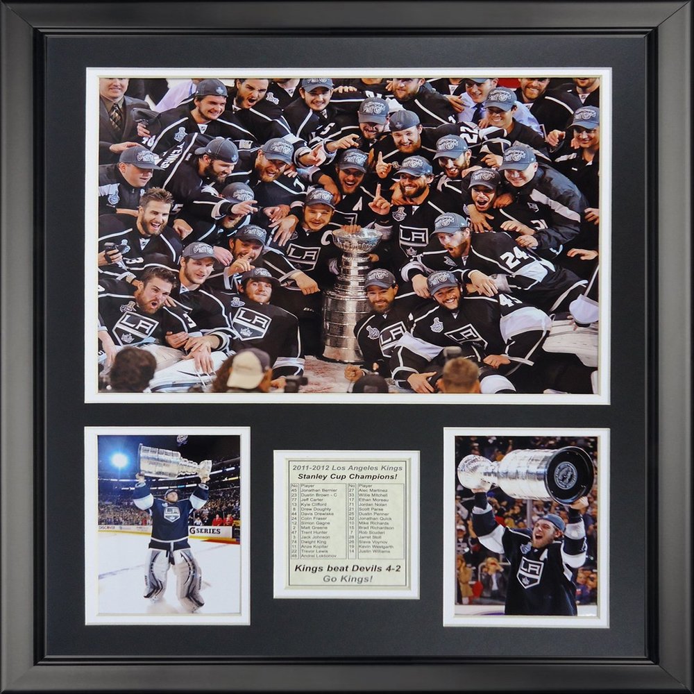Legends Never Die Los Angeles Kings - 2012 NHL Champions Framed Photo Collage, 16" x 20"
