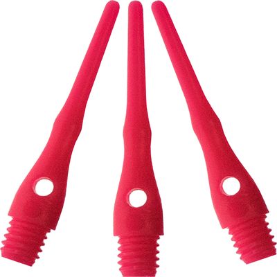 Viper Dart Accessory: Tufflex III 2BA Thread Replacement Soft Tip Dart Points, Neon Pink, 1000 Pack