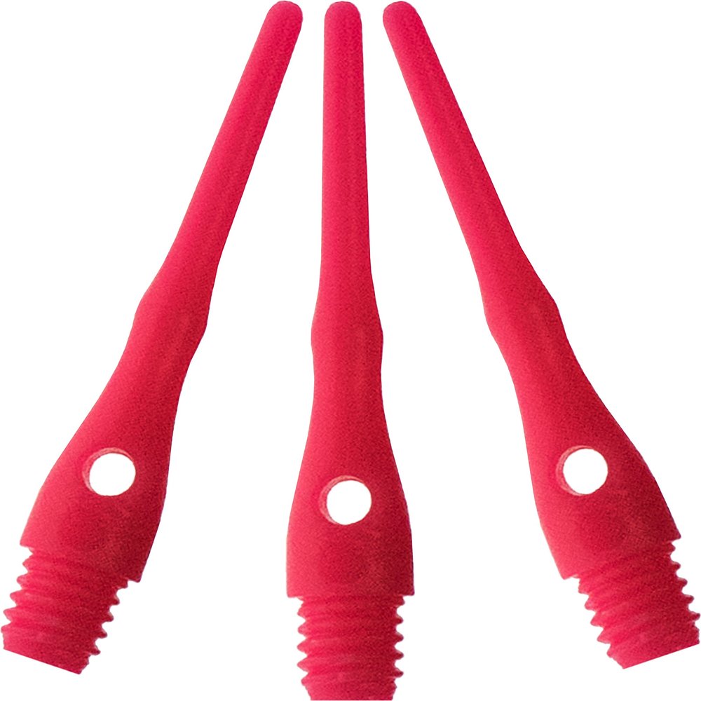Viper Dart Accessory: Tufflex III 2BA Thread Replacement Soft Tip Dart Points, Neon Pink, 1000 Pack