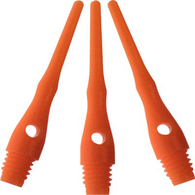 Viper Dart Accessory: Tufflex III 2BA Thread Replacement Soft Tip Dart Points, Neon Orange, 1000 Pack