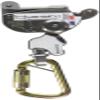 3M DBI-SALA 6160030 Lad-Saf Sleeve with Carabiner, Cam and Inertial Locking Fits 3/8"" and 5/16"" Diameter, Silver view 1