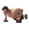 Tunturi Push/Pull-Up Adjustable Rotating Push Up Stands - Black, One Size view 2