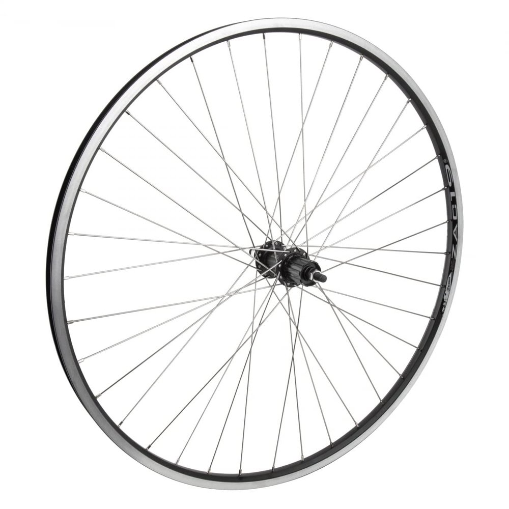 WheelMaster Rear Bicycle Wheel, 700 WEI ZAC19 BK MSW 36 RM30 BO BK 135mm DTI2.0SL