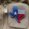 Die-Cut Tactical Texas Patch - Subdued Silver view 3