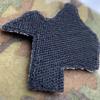 Die-Cut Tactical Texas Patch - Subdued Silver view 4