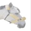 ECP Equine Comfort Products Merino Sheepskin Halter Fleece Set for Horses, 100% Natural Wool, Chafe Protection, Breathable Relief & Cushioned Comfort, Machine Washable, 6-Piece Set, Cream view 1