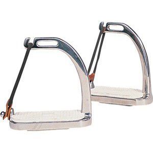 Dover Saddlery Peacock Fillis Stirrup Irons, Size: 4