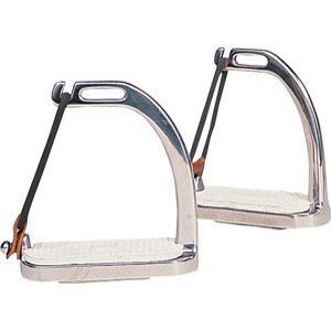 Dover Saddlery Peacock Fillis Stirrup Irons, Size: 4